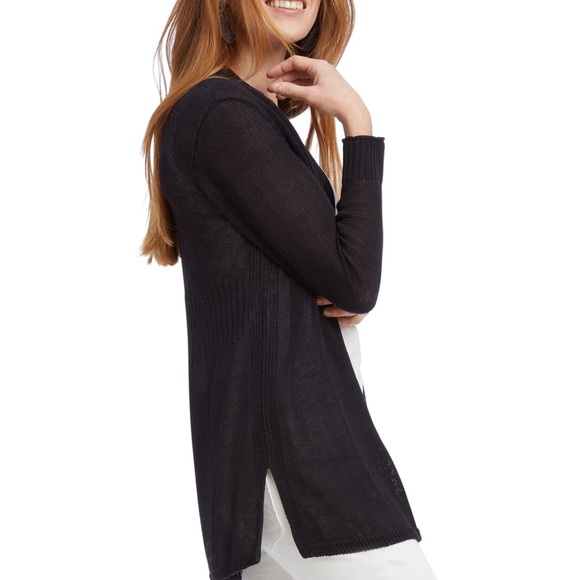 NIC + ZOE Long Lengths Cardigan Graphite Size PP